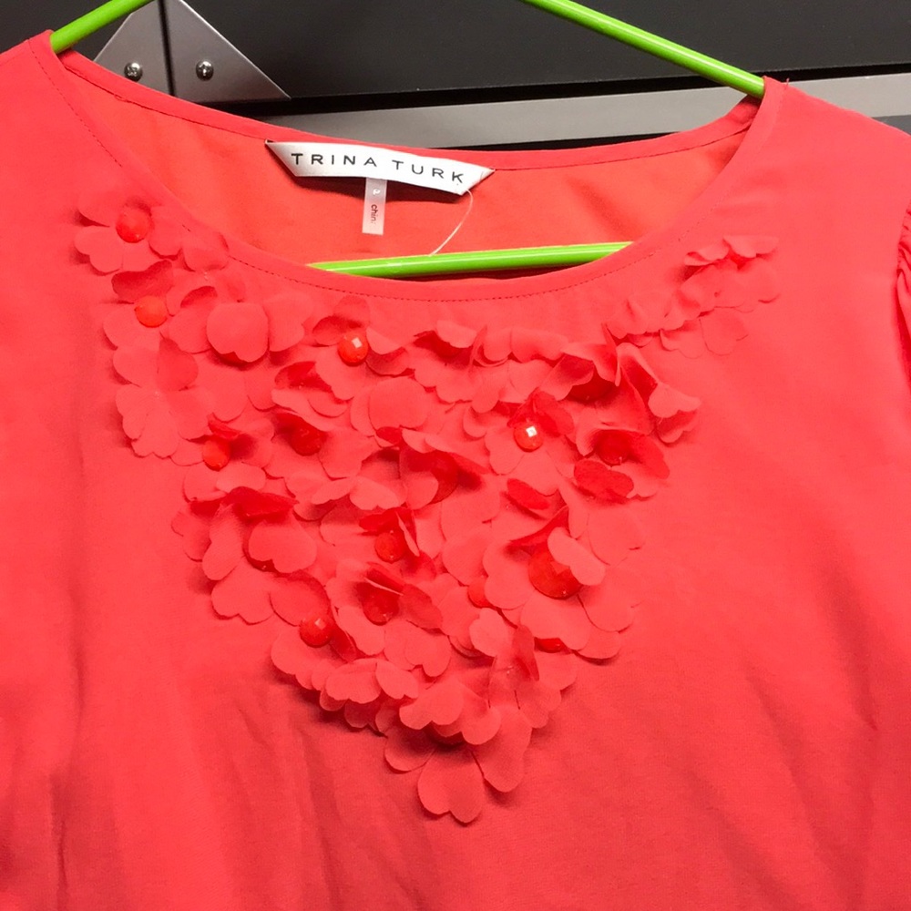 Stunning Trina Turk top. Great deal. - Picture 2 of 7